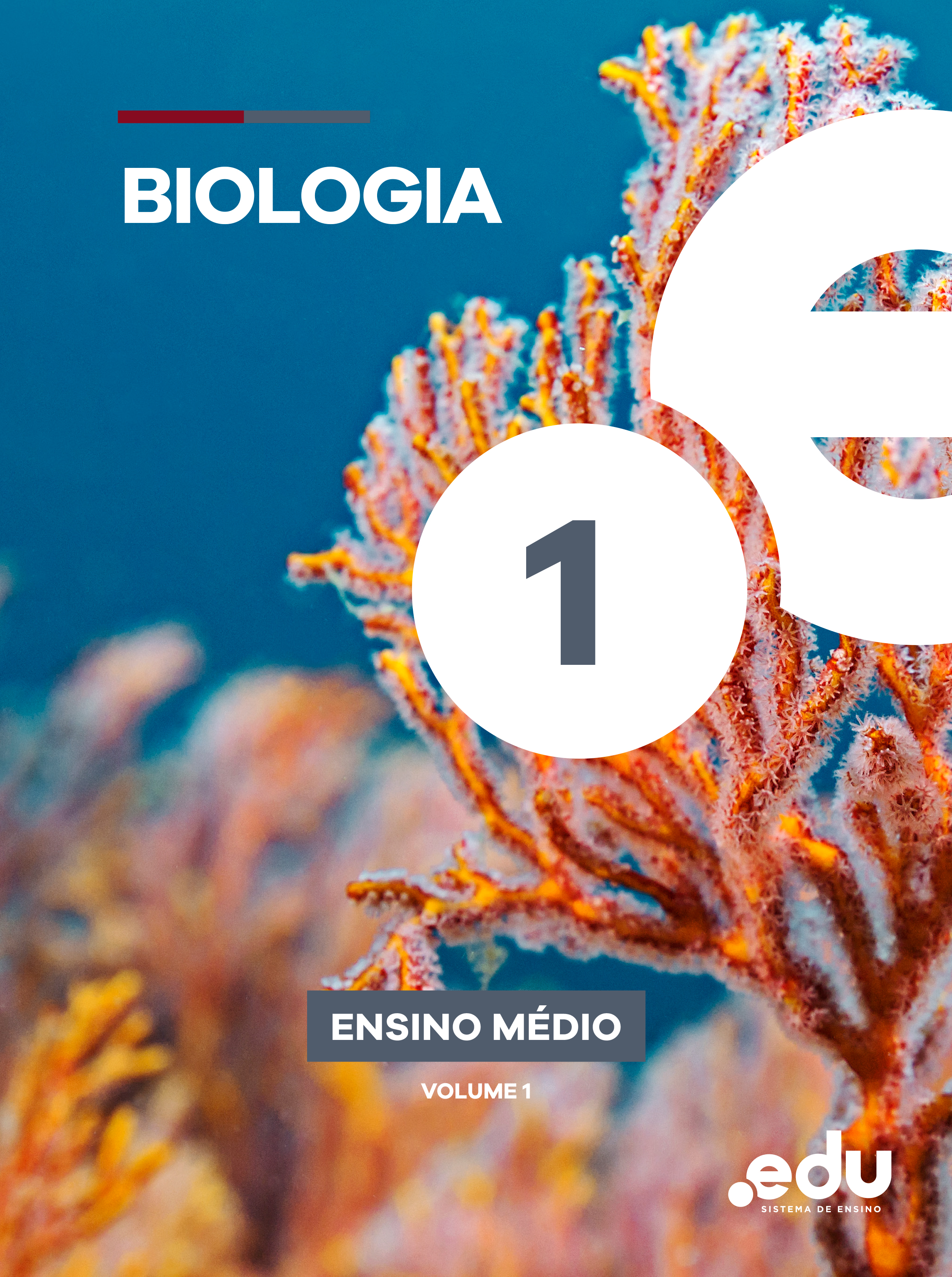 Capa do livro de Biologia