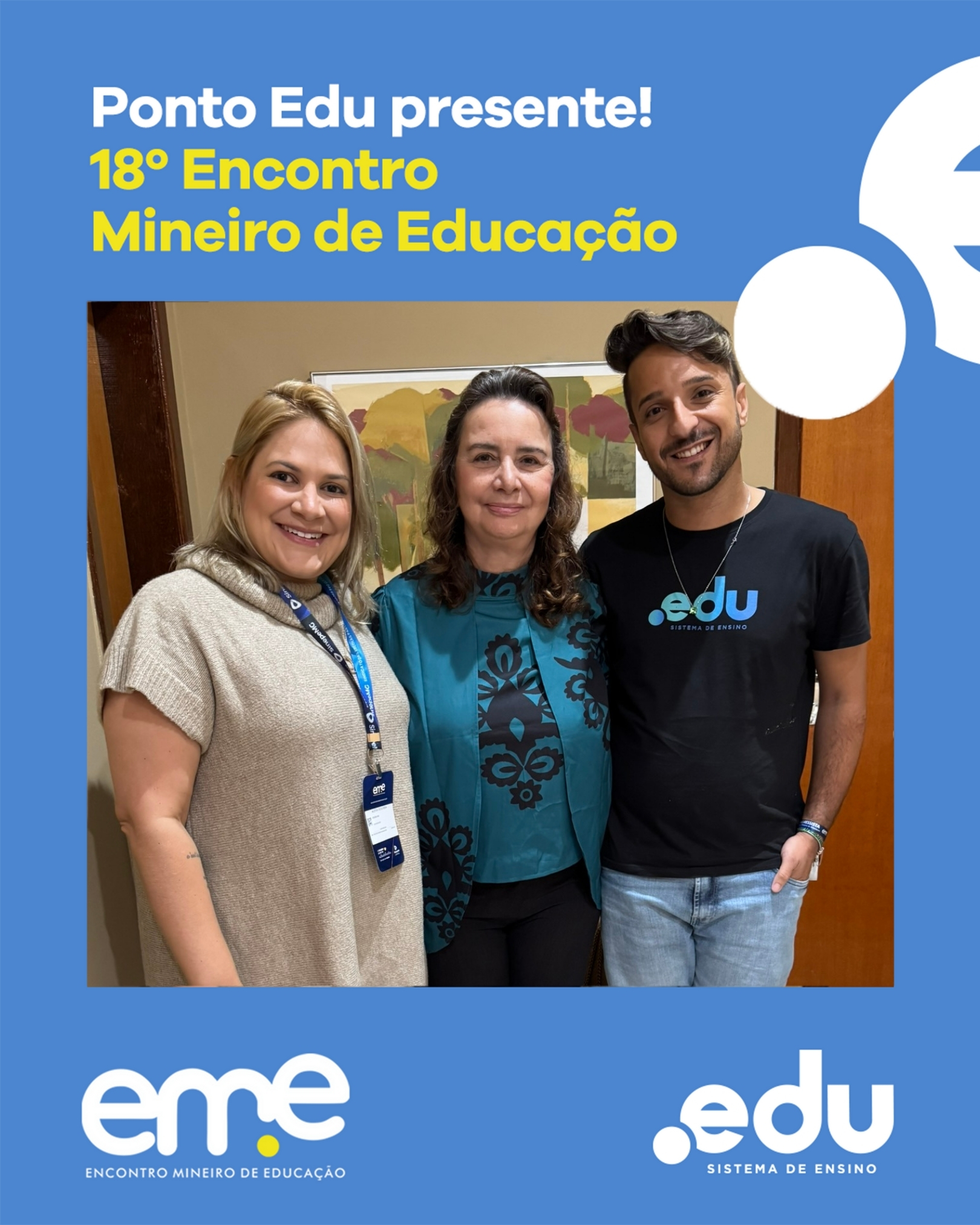 Palestrante em evento